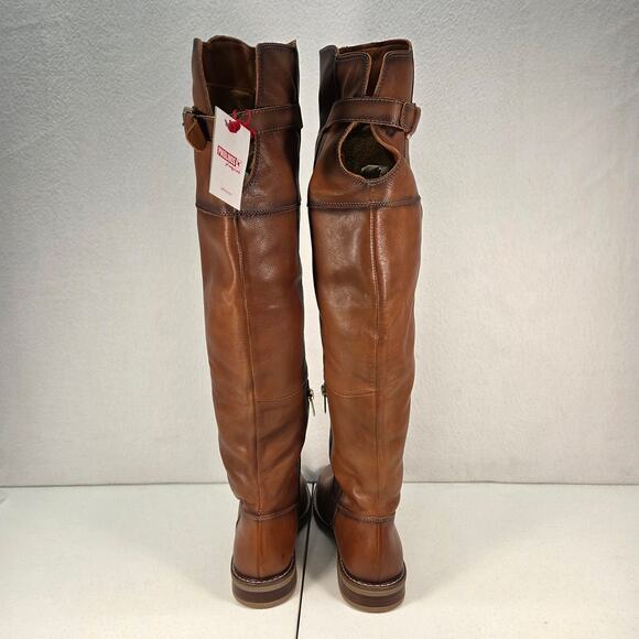 Pikolinos Aldaya Musketeer Riding Tall Boots Cuero Women's Size EU 39 NWOT - Picture 5 of 12